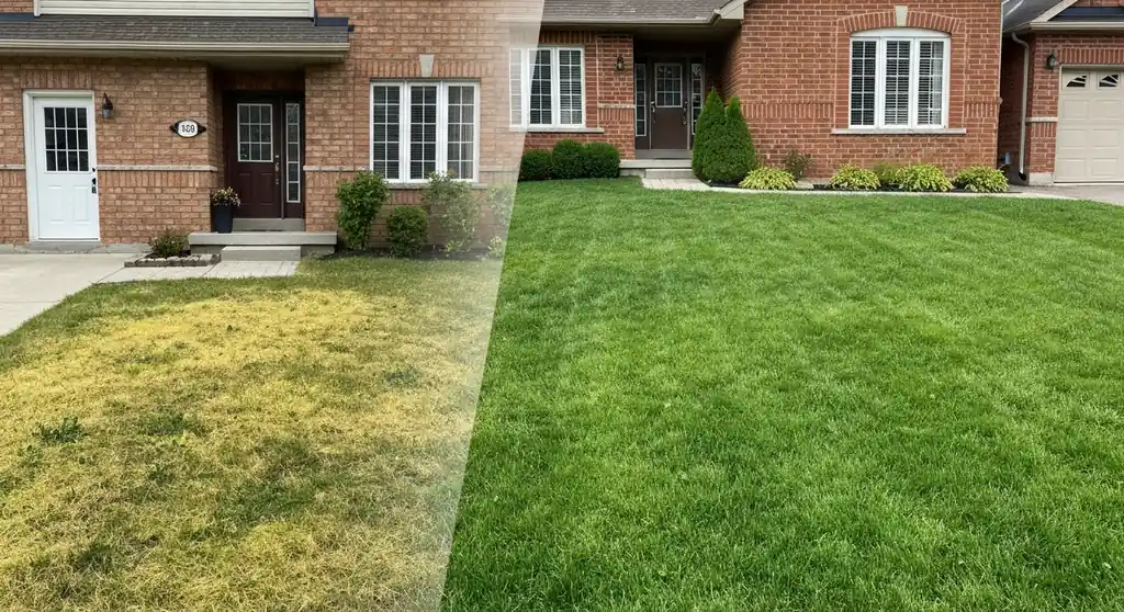 Professional lawn care team Guelph